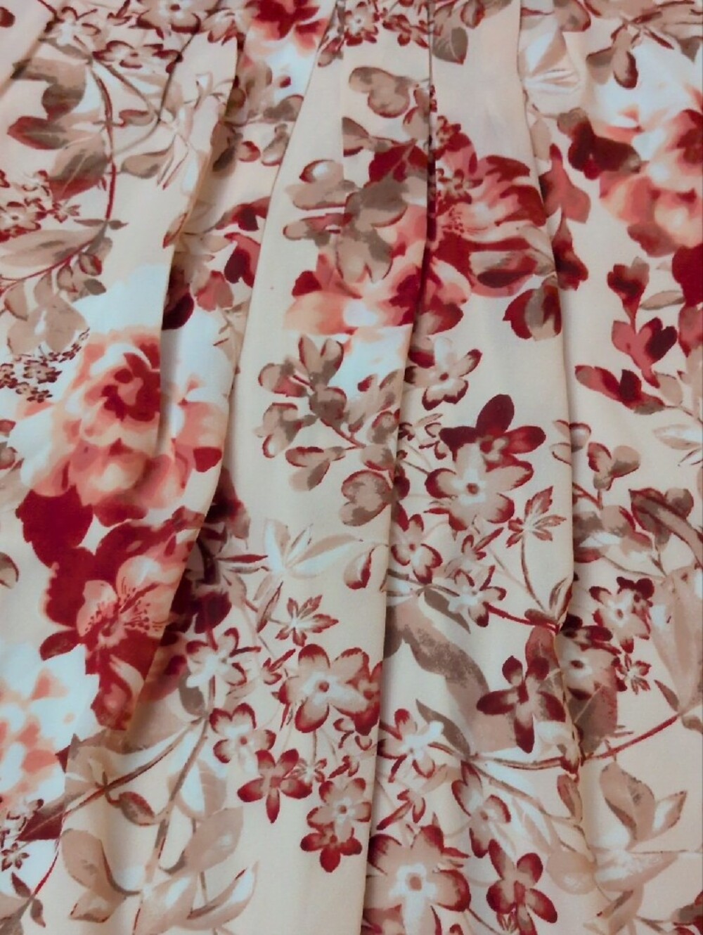 Liz Claiborne Pink and Red Floral Sleeveless Top - Picture 4 of 11